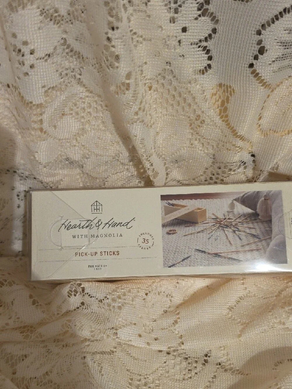 Hearth & Hand with Magnolia Pick-Up Sticks - Cream New